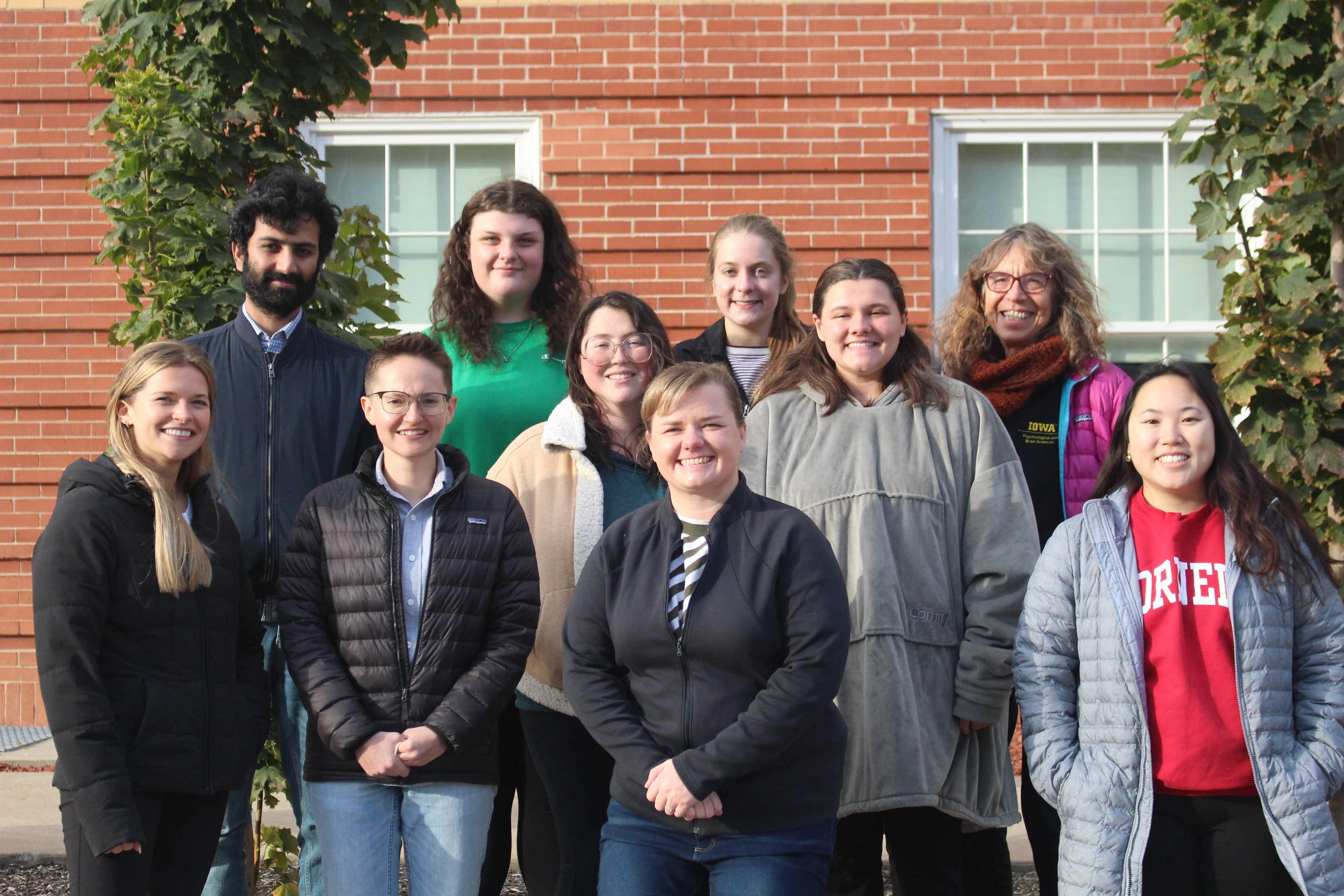 group pic of Lutgendorf lab